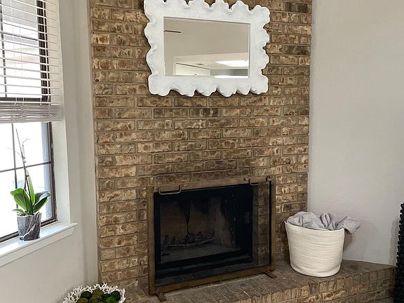 Wood-Burning Fireplace