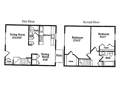 Floor plan Mustang