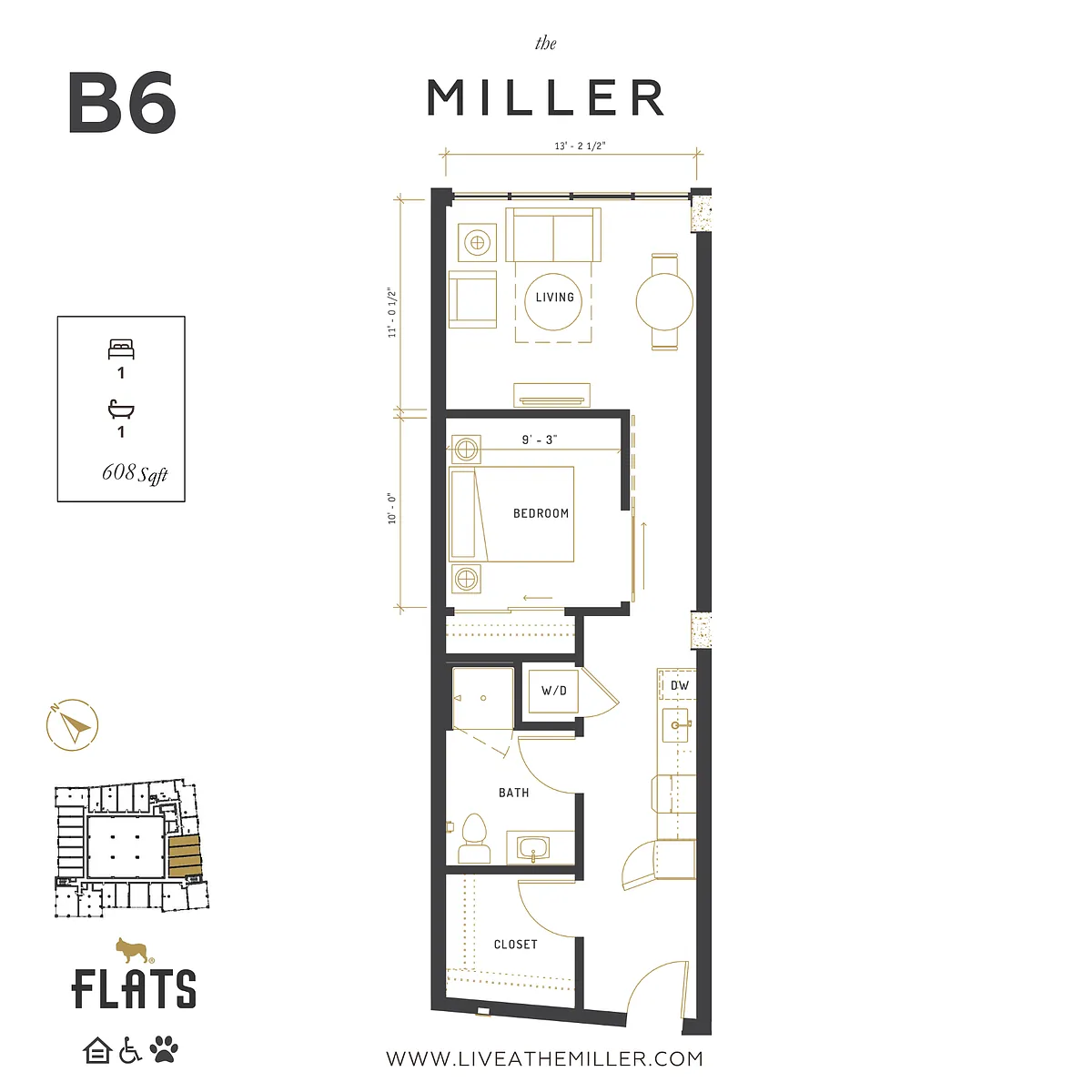 Floor plan B6