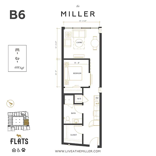 Floor plan B6