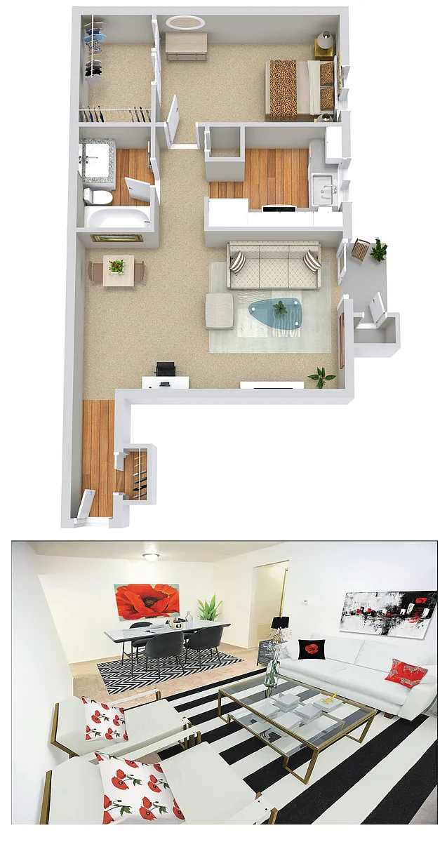 Floor plan The Cedar