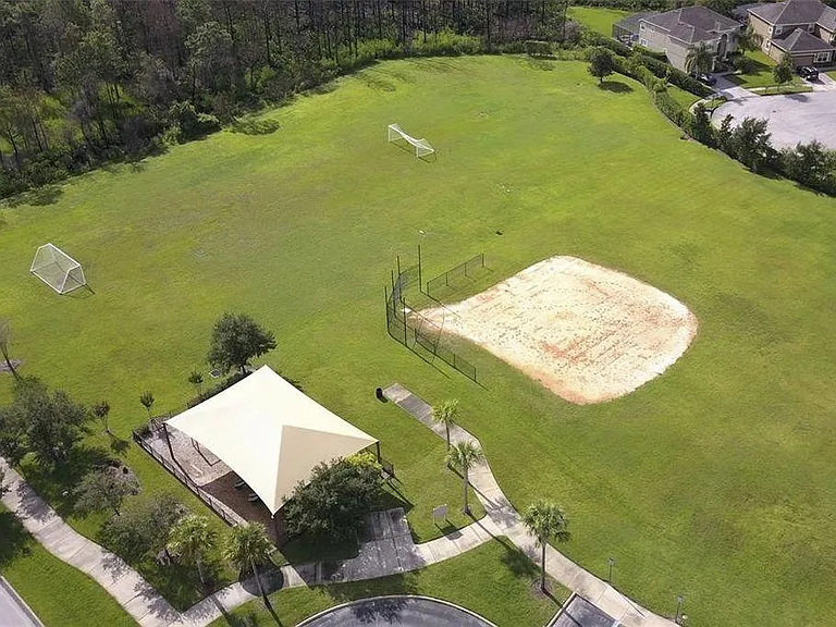 Park Area#3: Soccer Field, Baseball field and shaded Park