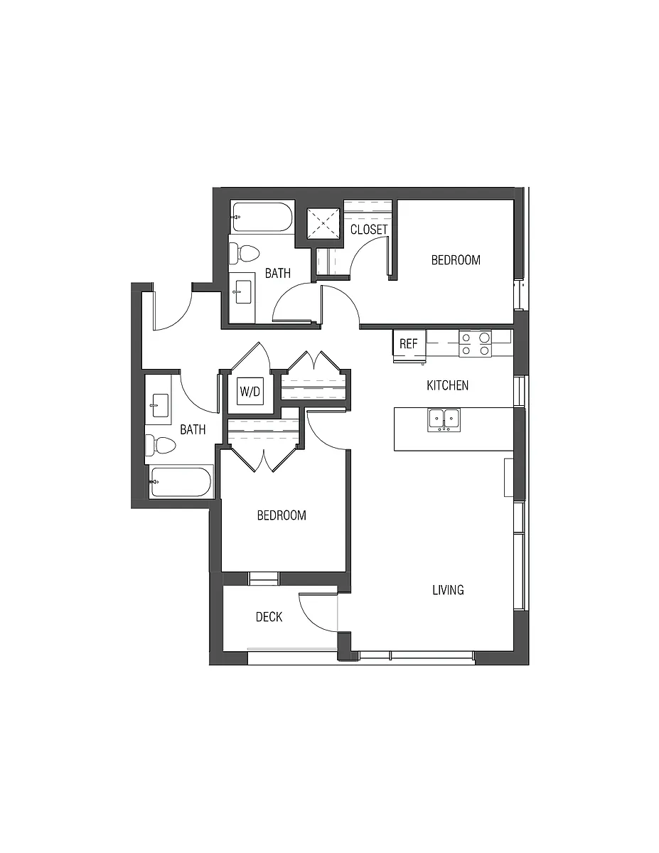 Floor plan 2X2 - B2