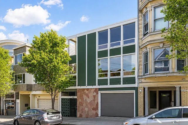 4131 24th Street, unit's windows are just above garage door in this photo
