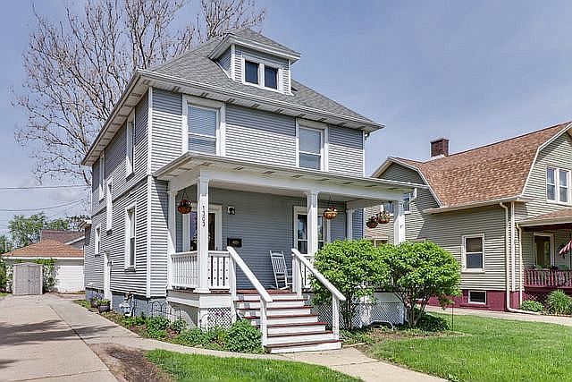 Street view of front porch