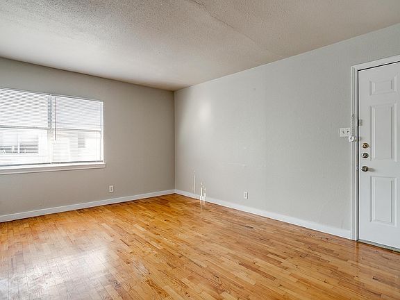 Living room with large window