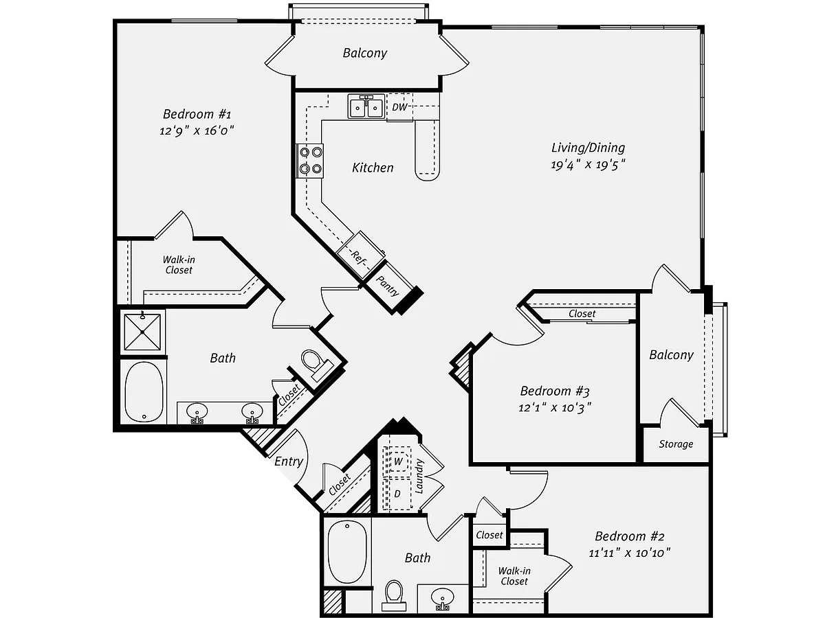 Floor plan C3
