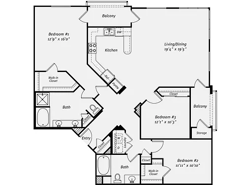 Floor plan C3