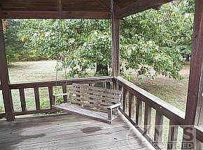 Wraparound Porch with 2 swings