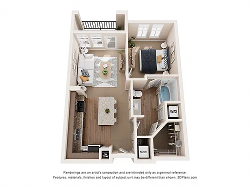 Floor plan The Oasis
