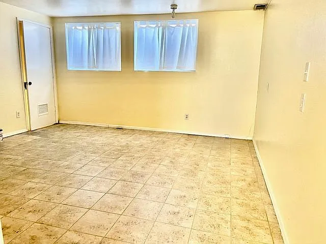Basement office or entertainment area