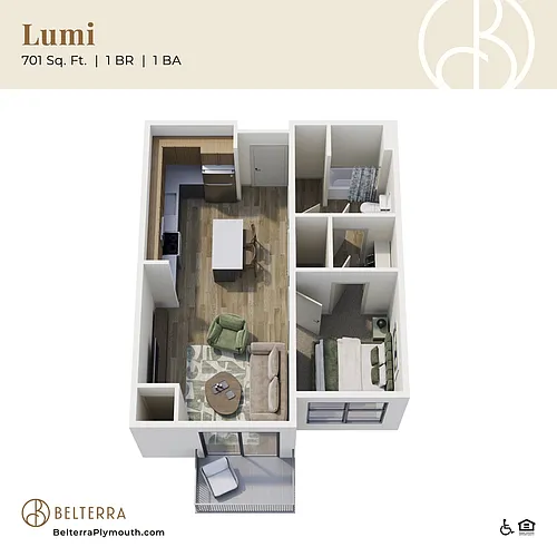 Floor plan Lumi - Affordable
