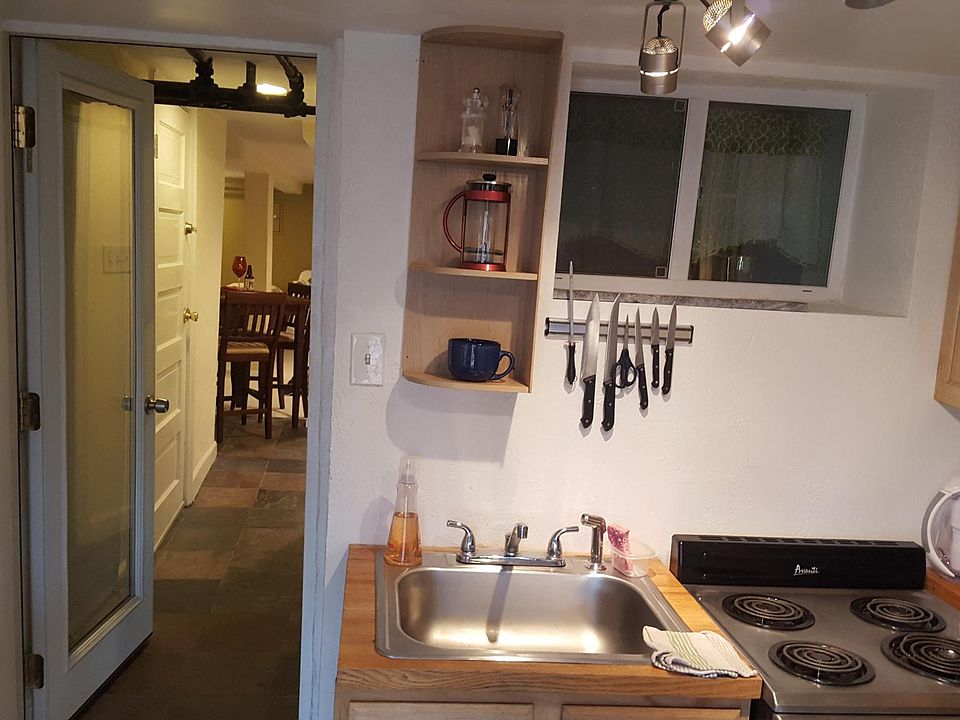 Kitchen from back door