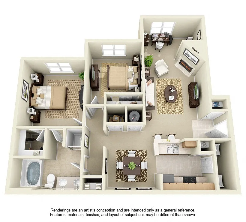 Floor plan B1A