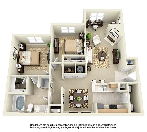 Floor plan B1A