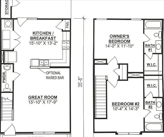 2 bed, 1255 sqft, $1,800 — Photo 2