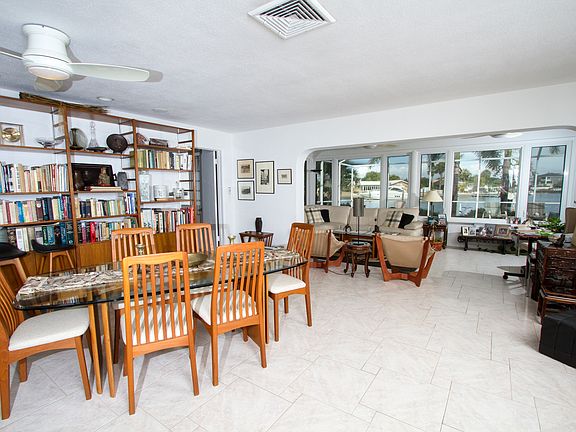 Dining room looking into living room