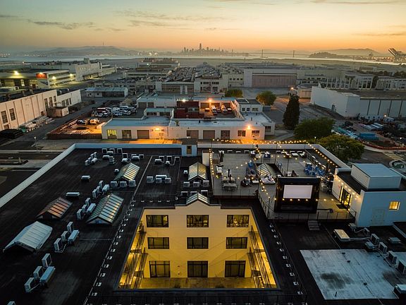 Rooftop View from The Storehouse Lofts