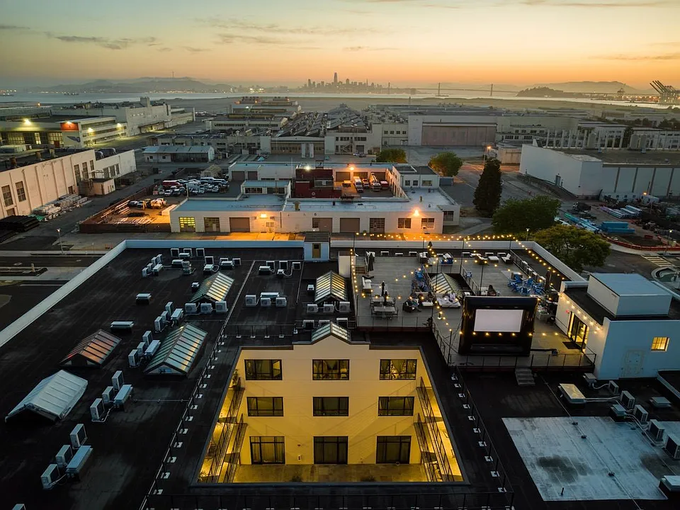 Rooftop View from The Storehouse Lofts