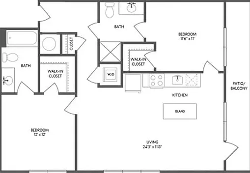 D14 - Two Bedroom D14 - Two Bedroom