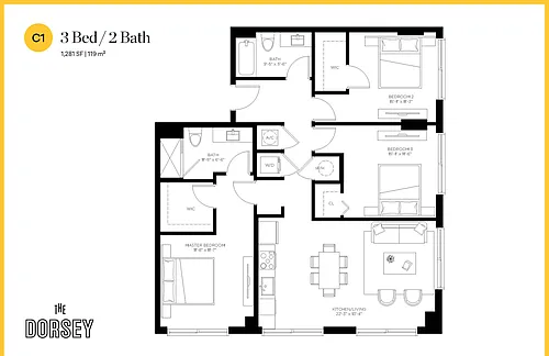 Floor plan C1