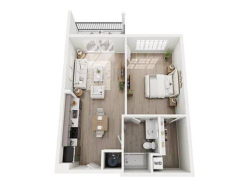 Floor plan 1B1b