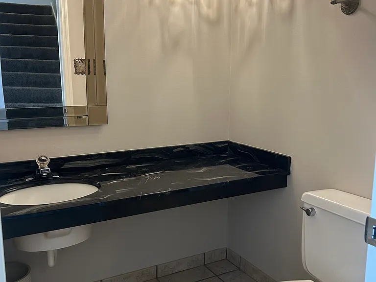 powder room 1st floor