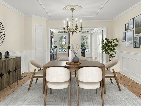 Virtually Staged Dining