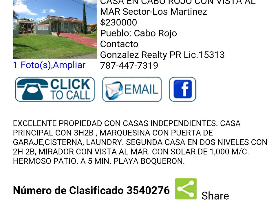 2nd image of 103 Km 9.8. Los Martinez