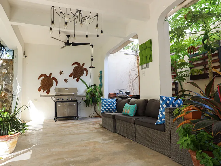 common BBQ area