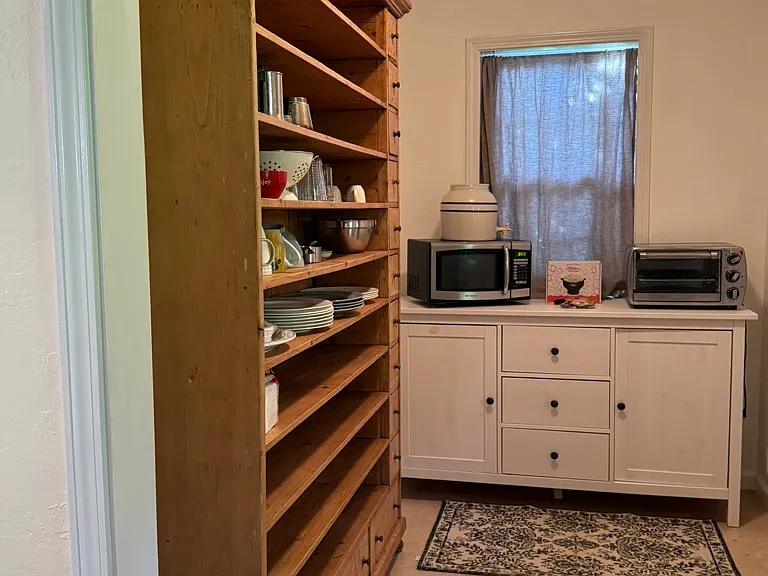 Pantry off the kitchen