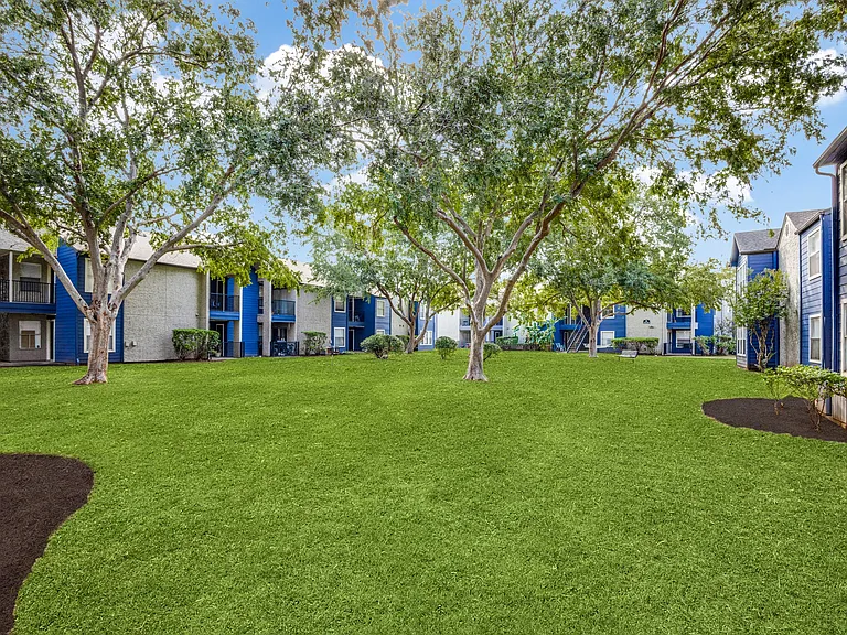 Lots of green space outside your home for pets