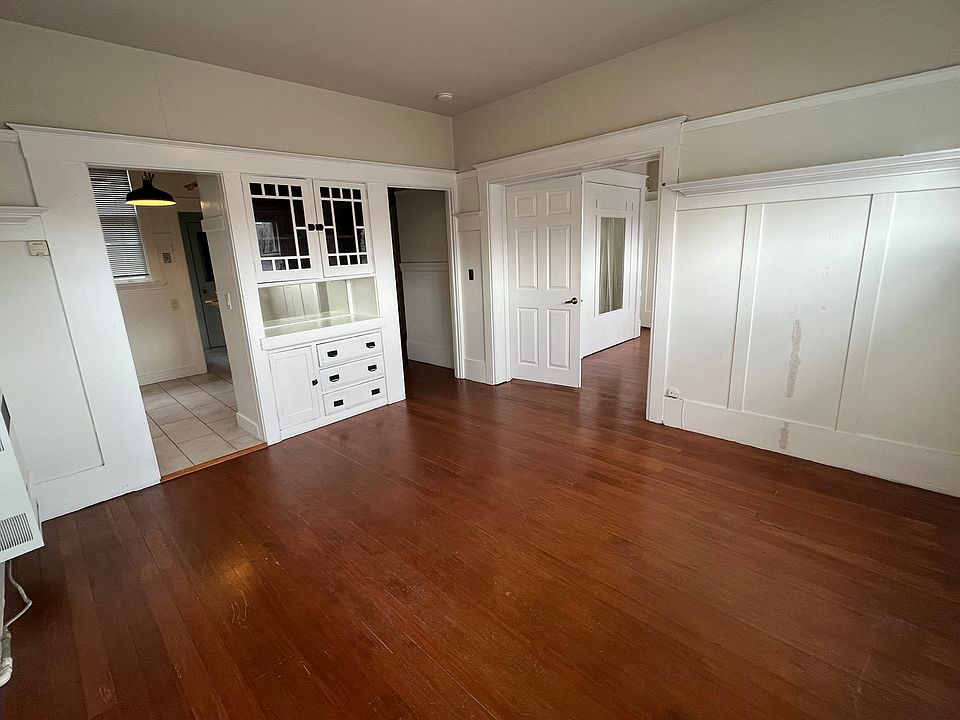 Living room, bedroom to the right