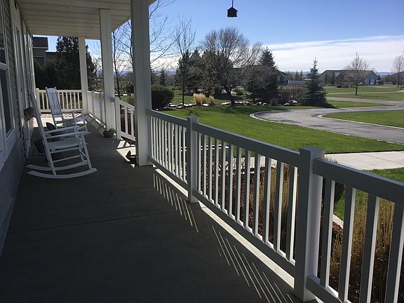 Looking southeast on porch
