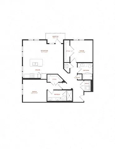 Floor plan B3