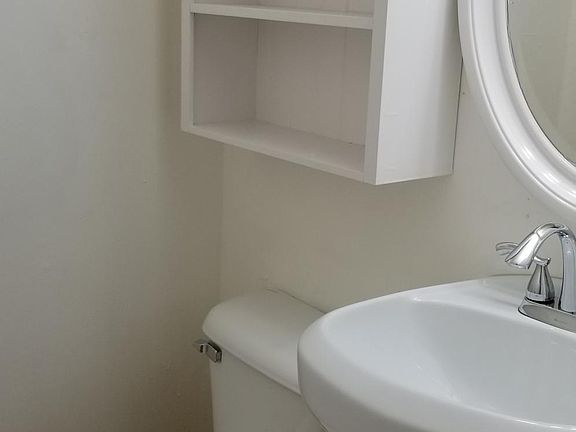 Half bath located on lower level