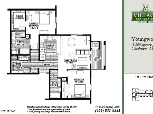Youngwood Plan, Village Cooperative of Billings (Active Adults 62+)