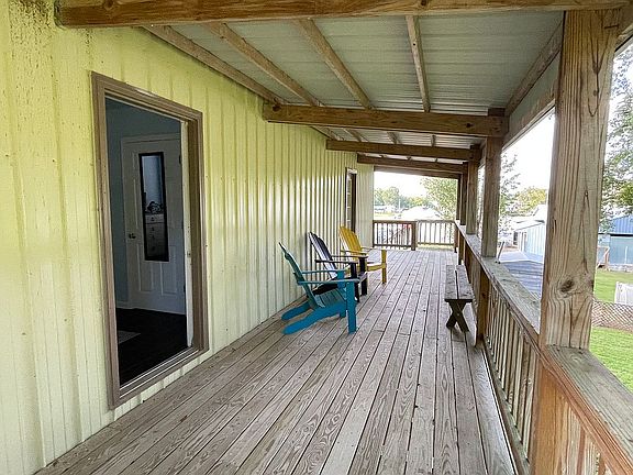 Upstairs patio