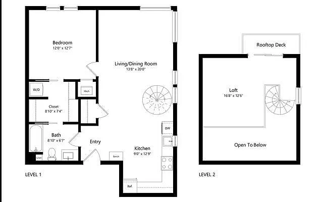 Floor plan Paige