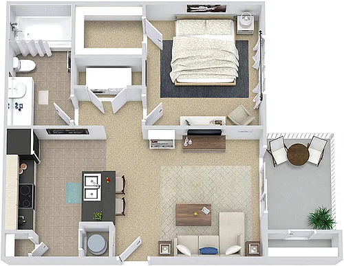 Floor plan Benson