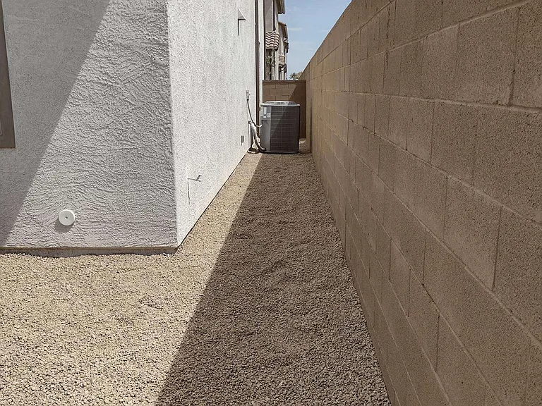 Backyard (Side Alley - AC Unit)