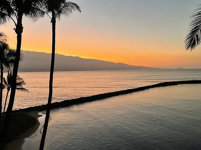 Gentle and peaceful sunrise.