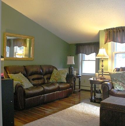 vaulted family room