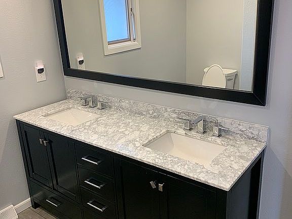Newly remodeled bathroom 