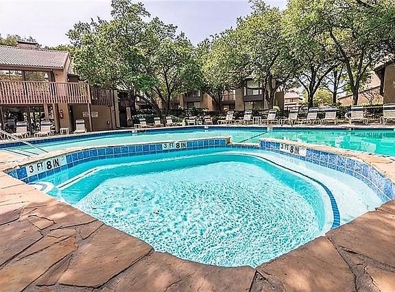 community pool in the complex