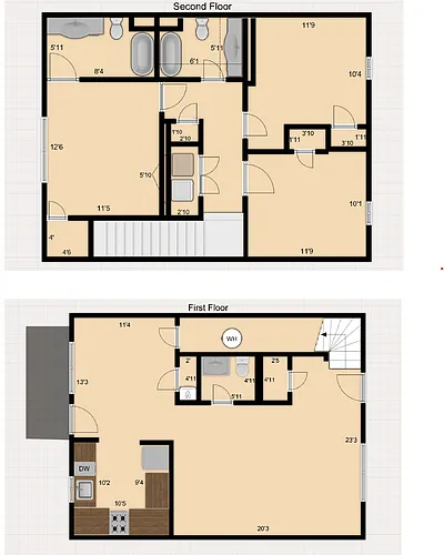 Floor plan Midway