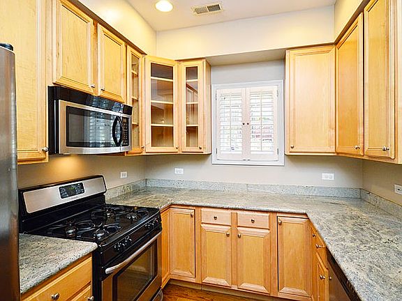 Spacious Kitchen with Stainless Steel Appliances