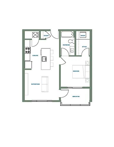 Floor plan A10