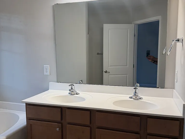 Master bath vanity