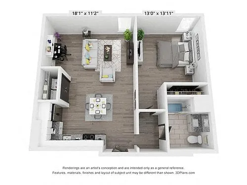 Floor plan The Kimble